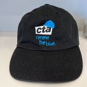 Chicago CTA Baseball Cap Blue Line Renovation
